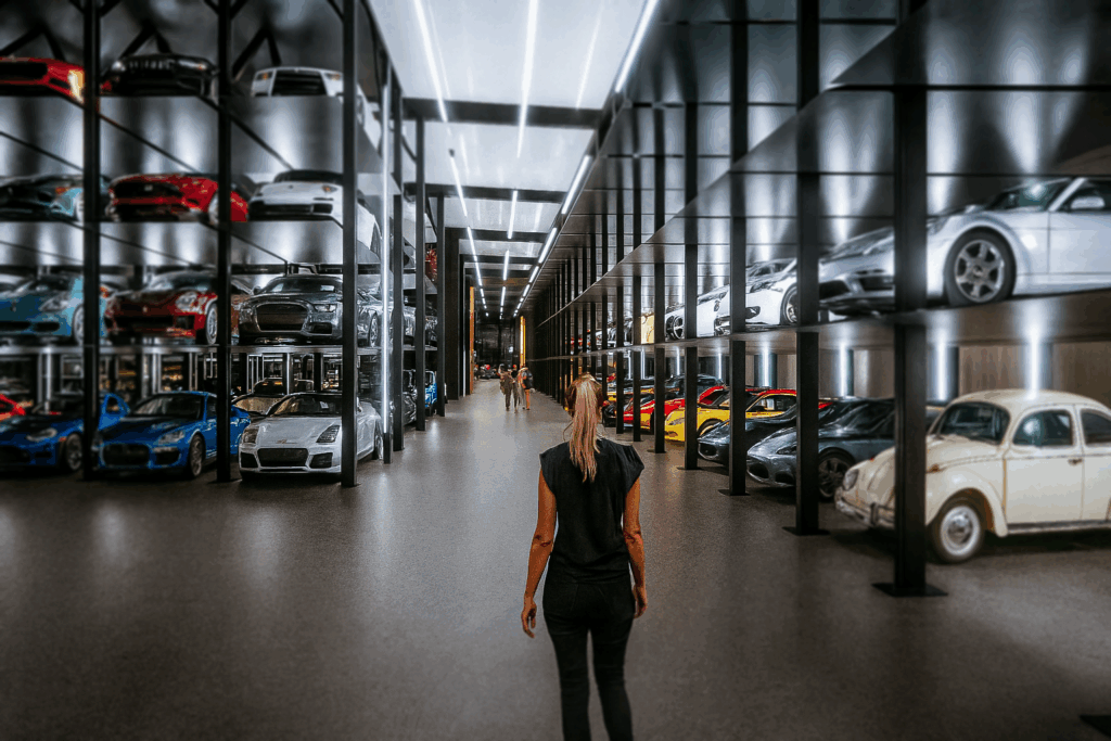 Interior view of ECCCO storage facility
