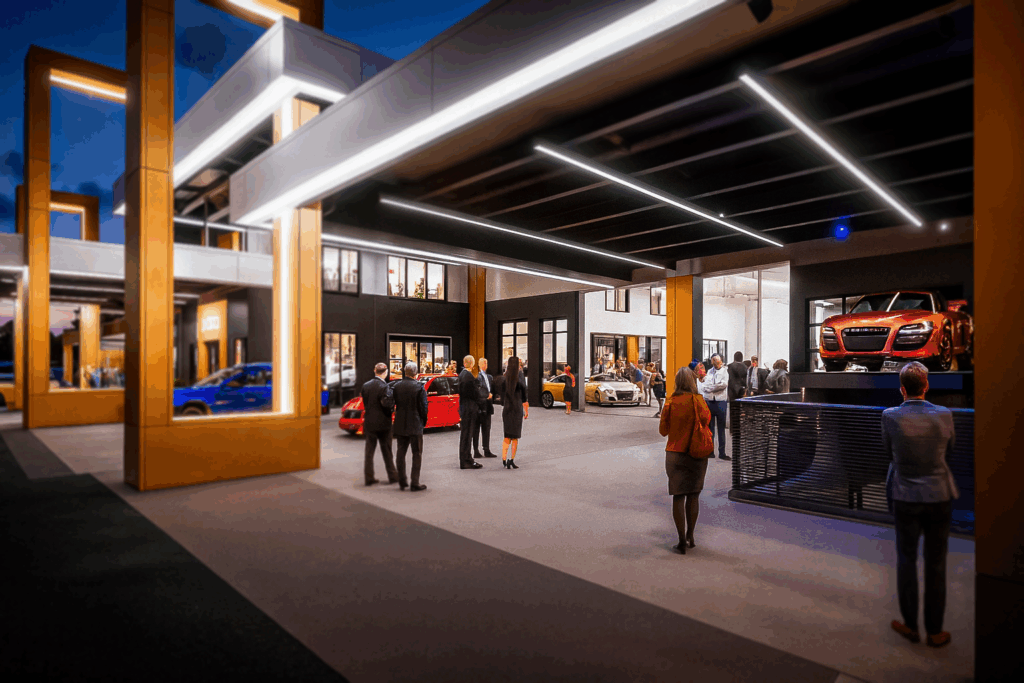 Canopy area of ECCCO facility